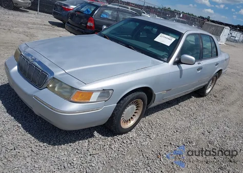 2000 Mercury Grand Marquis Ls from USA, damaged, VIN 2MEFM75W6YX644375